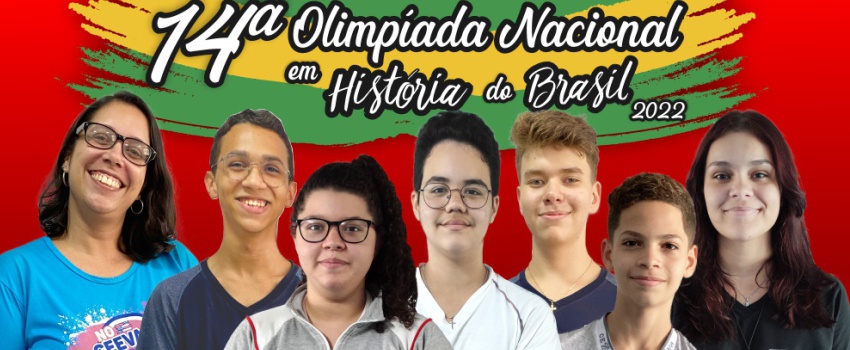 O Ceeva está na Olimpíada Nacional de História do Brasil!